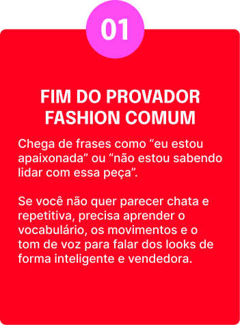 Provador Fashion - JOY GESTÃO E CONSULTORIA COMERCIAL